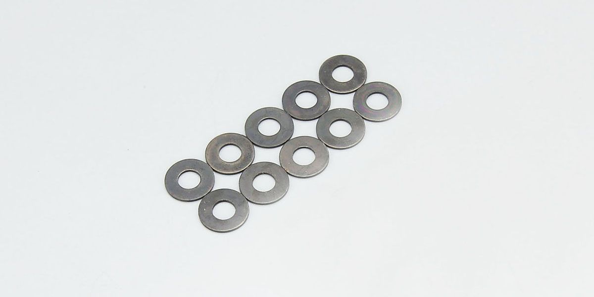 KYOSHO K.1-W300805 - Washers M3x8x0.5mm 10 pcs Kyosho