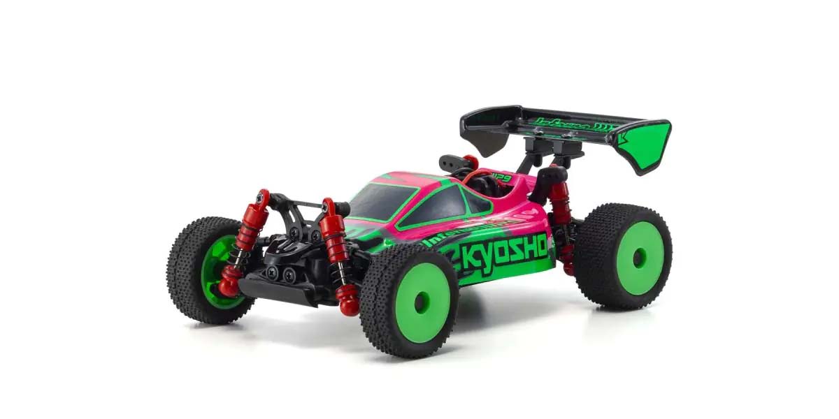KYOSHO K.32093PGR - Kyosho Mini-Z MB010 Readyset 4WD Inferno MP9 TKI3 Pink-Green