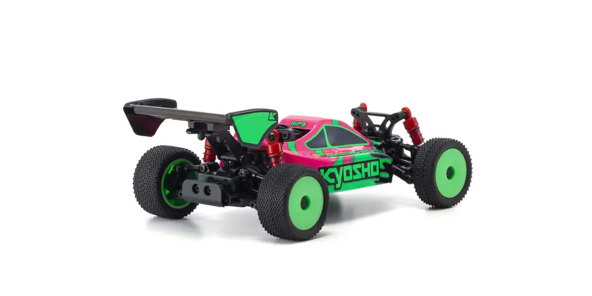 KYOSHO K.32093PGR - Kyosho Mini-Z MB010 Readyset 4WD Inferno MP9 TKI3 Pink-Green