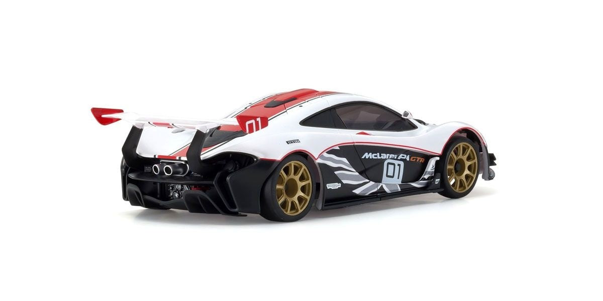 KYOSHO K.32324WR - Kyosho Mini-Z MR03 RWD McLaren P1 GTR White-Red W-MM/KT531P