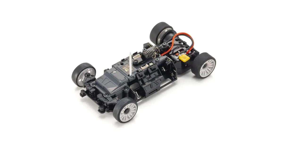 KYOSHO K.32356GMR - Kyosho Mini-Z MR04 RWD Corvette C8-R Gun Metal/Red W-MM/KT531P