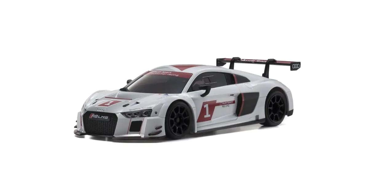 KYOSHO K.32357AS - Kyosho Mini-Z MR04 RWD Audi R8 LMS 2015 White W-MM/KT531P