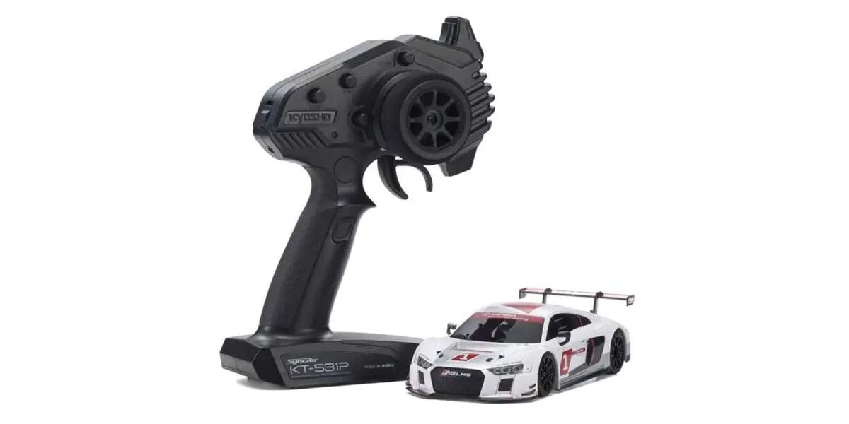 KYOSHO K.32357AS - Kyosho Mini-Z MR04 RWD Audi R8 LMS 2015 White W-MM/KT531P