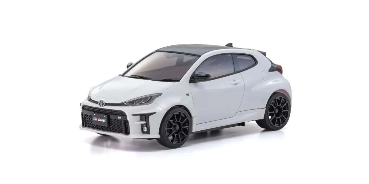 KYOSHO K.32360PW - Kyosho Mini-Z MR04 RWD Toyota Yaris White N-HM/KT531P w/Gyro & LED