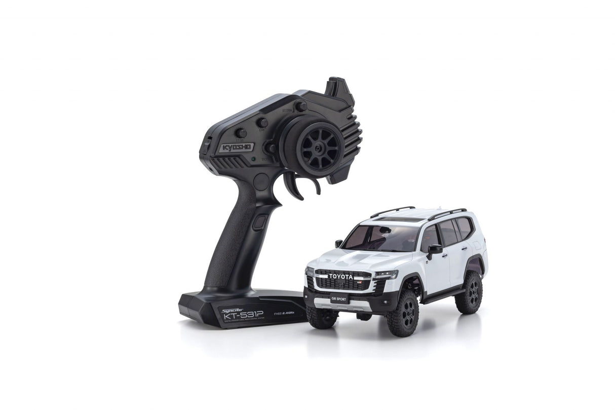 KYOSHO K.32538PW - Mini-Z 4X4 MX-01 Toyota Land Cruiser GR Sport Precious White KT531P