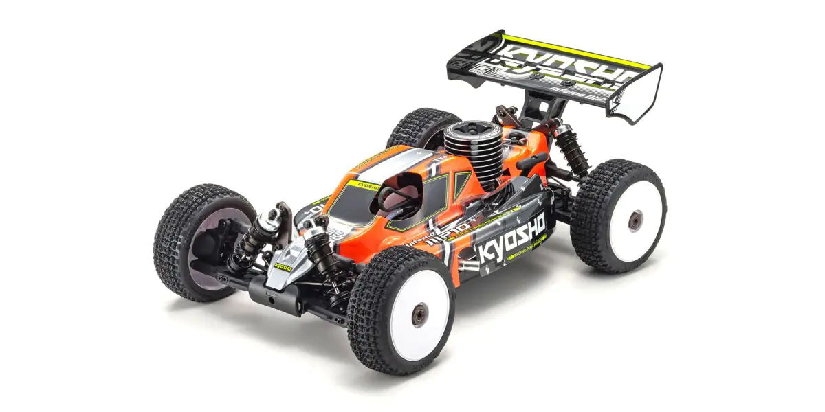 KYOSHO K.33025T1B - Kyosho Inferno MP10 1:8 RC Nitro Readyset T1 Red KE21SP Engine