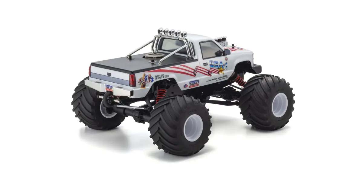 KYOSHO K.33155D - Kyosho USA-1 Nitro 1:8 RC Nitro 4WD Readyset w/KE25SP2