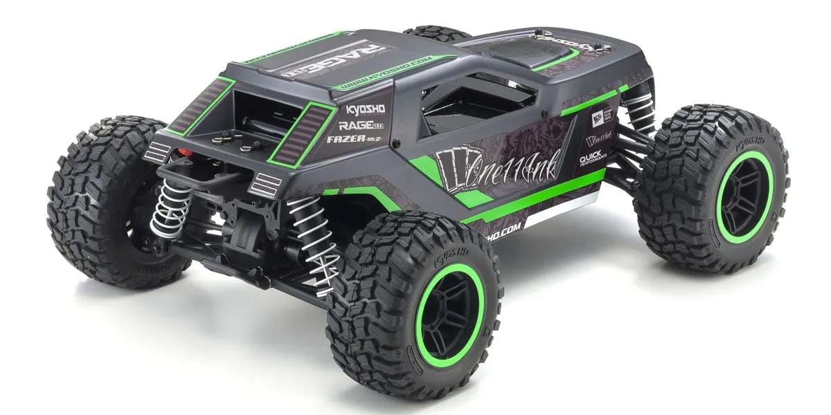 KYOSHO K.34411T2C - Kyosho Rage 2.0 4WD Fazer MK2 1:10 Readyset - Type 2