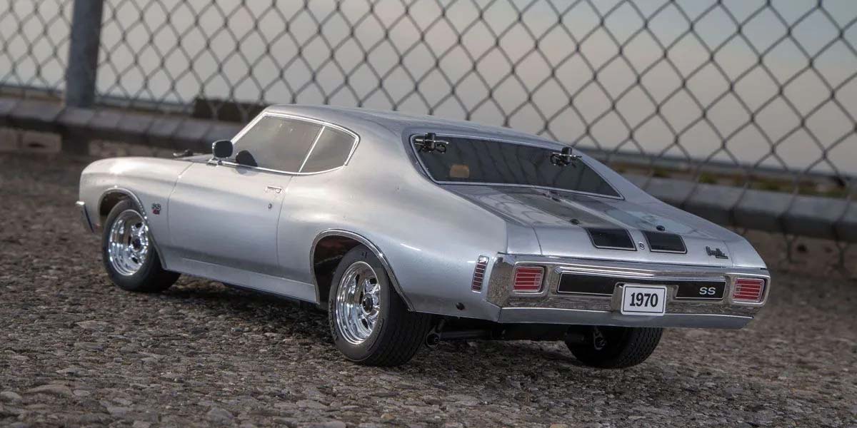 KYOSHO K.34416T1C - Kyosho Fazer MK2 L Chevy Chevelle SS454 1970 Silver1:10 Readyset