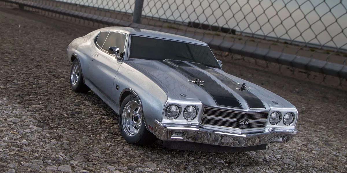 KYOSHO K.34416T1C - Kyosho Fazer MK2 L Chevy Chevelle SS454 1970 Silver1:10 Readyset