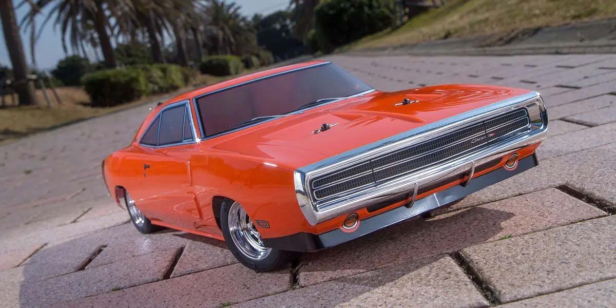KYOSHO K.34417T1C - Kyosho Fazer MK2 L Dodge Charger 1970 Orange 1:10 Readyset
