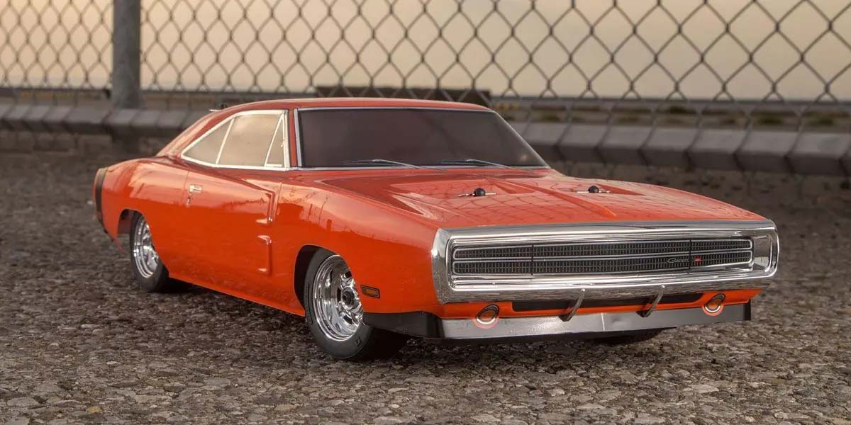 KYOSHO K.34417T1C - Kyosho Fazer MK2 L Dodge Charger 1970 Orange 1:10 Readyset