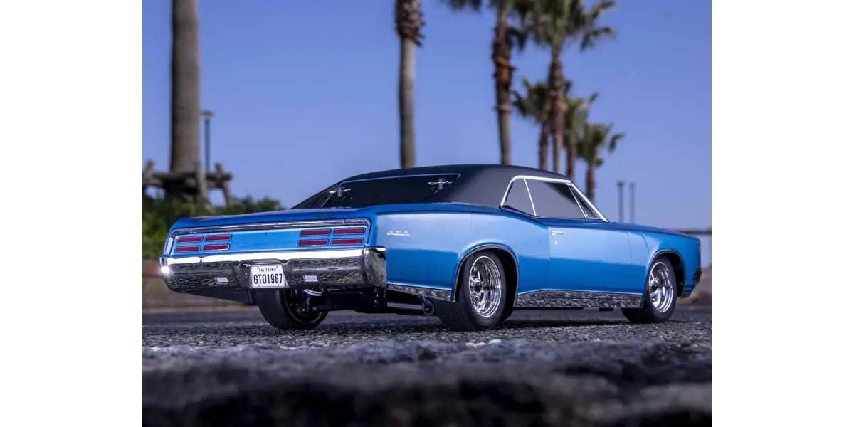 KYOSHO K.34431T2B - Kyosho Fazer MK2 L Pontiac GTO 1967 Tyrol Blue 1:10 Readyset