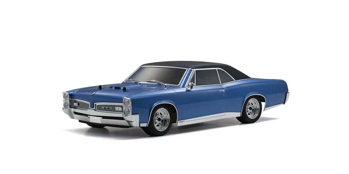 KYOSHO K.34431T2B - Kyosho Fazer MK2 L Pontiac GTO 1967 Tyrol Blue 1:10 Readyset