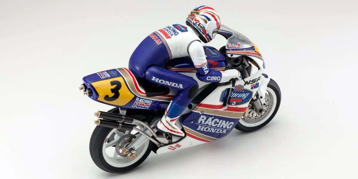 KYOSHO K.34932B - Kyosho Moto Hanging On Racer Honda NSR 1991 1:8 Kit