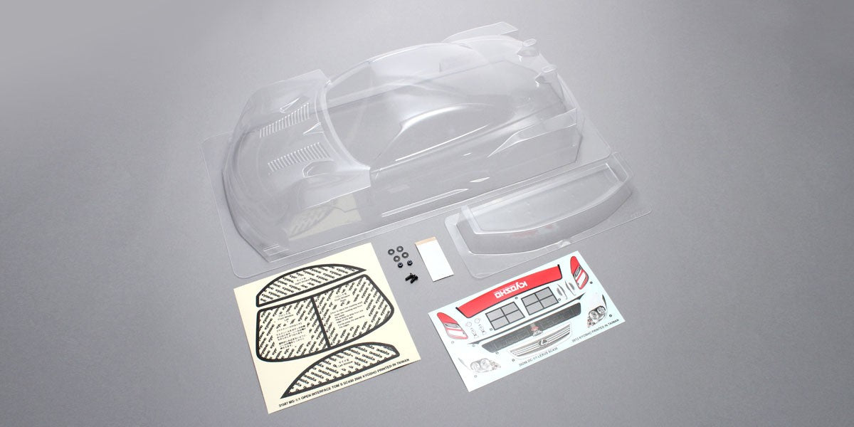 KYOSHO K.39298 - Clear Body Shell Lexus SC-430 2010 1:10 Kyosho PureTen 200mm
