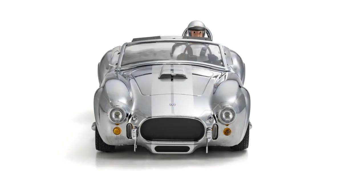 KYOSHO EGG K.66610C - Kyosho First Mini-Z 1:28 Shelby Cobra 427 S/C Chrome
