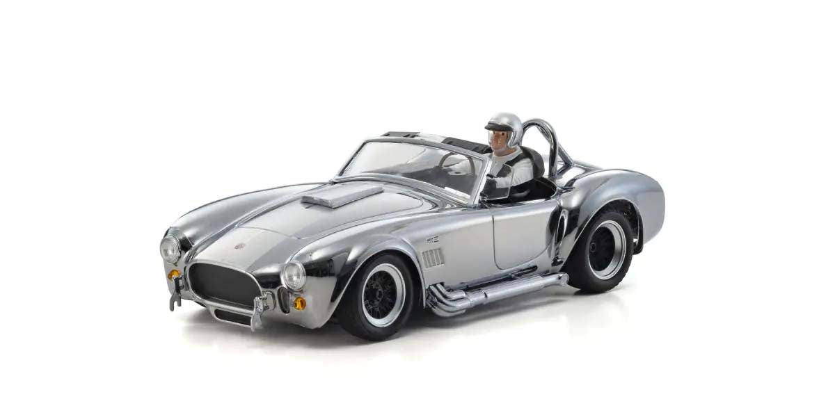 KYOSHO EGG K.66610C - Kyosho First Mini-Z 1:28 Shelby Cobra 427 S/C Chrome