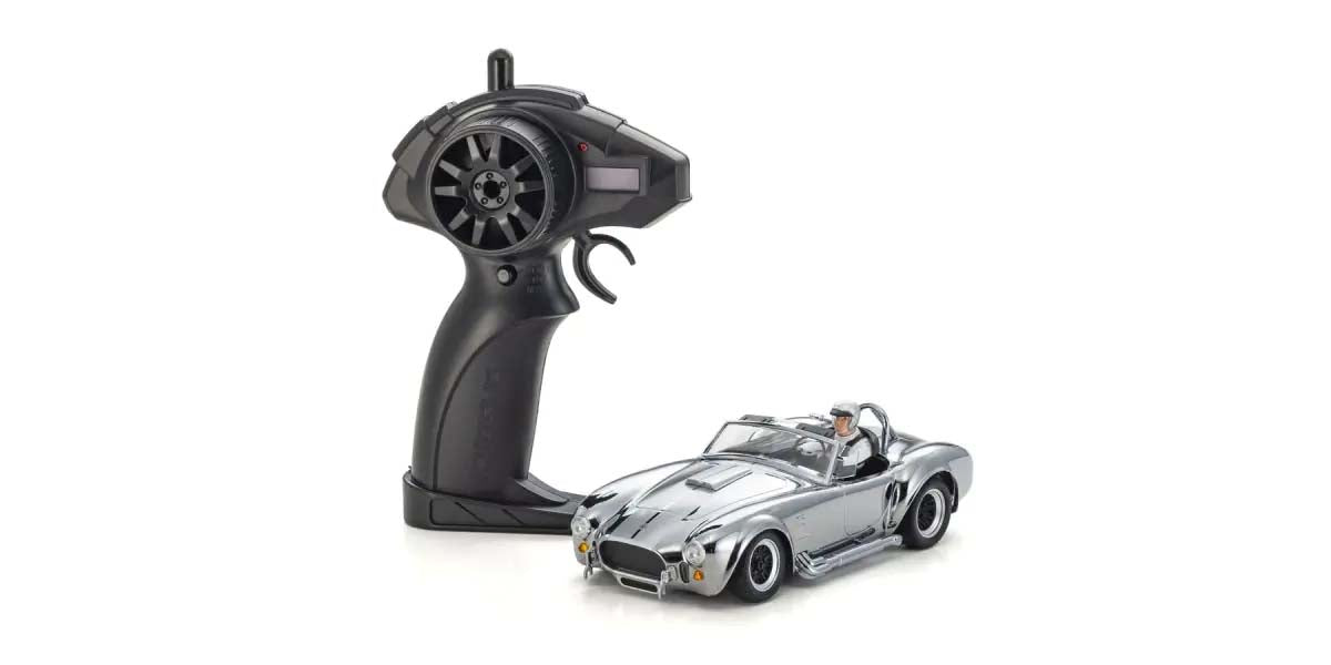 KYOSHO EGG K.66610C - Kyosho First Mini-Z 1:28 Shelby Cobra 427 S/C Chrome