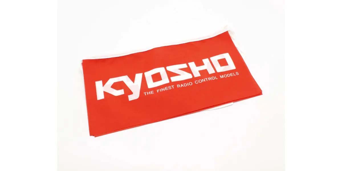 KYOSHO K.87010 - 10 Kyosho Flags Banner 400x1800mm Polyester