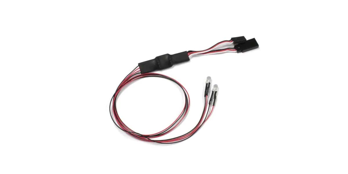 KYOSHO K.97054-2H - LED Light Unit Diam=5/L=400/Clear/2 Bulbs Halogen