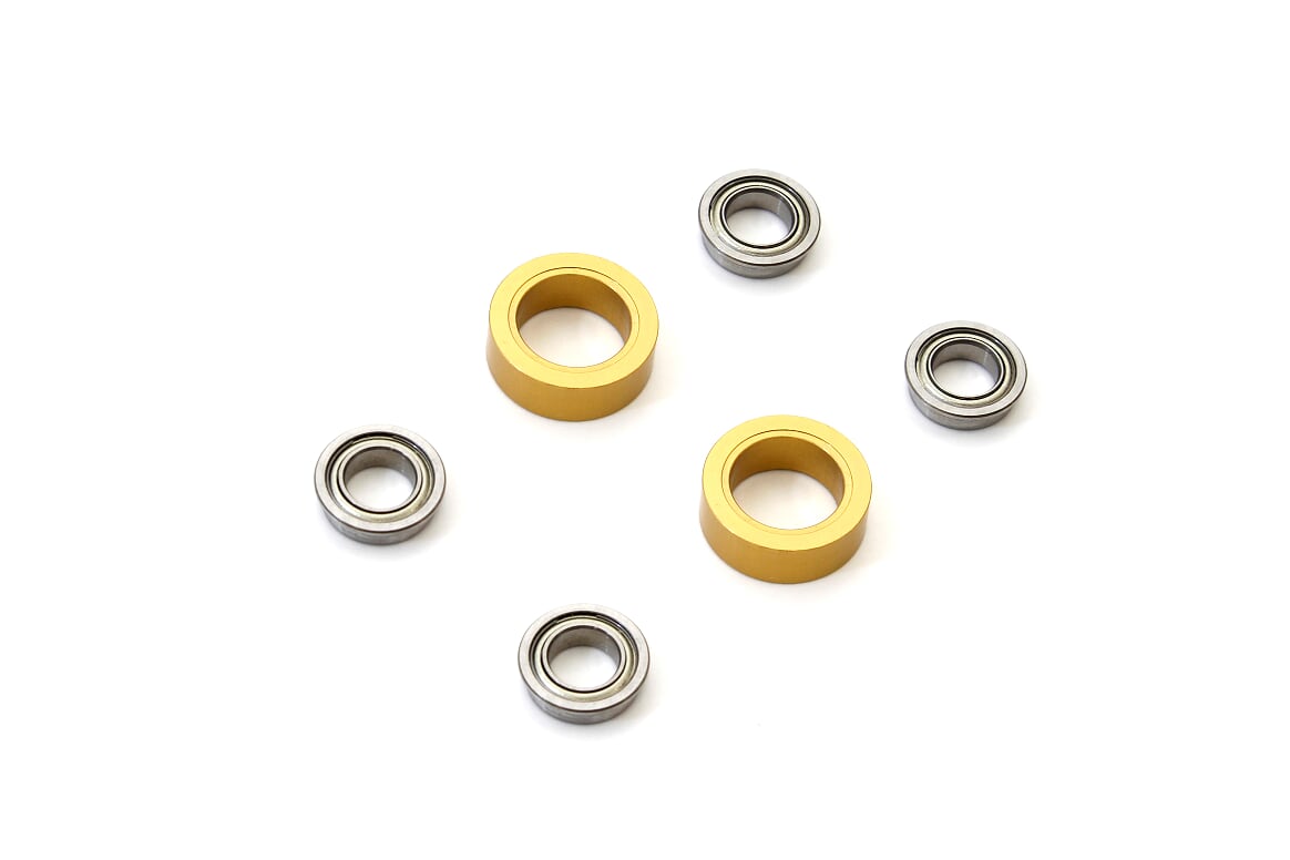 KYOSHO K.EFW004 - SP Wheel shaft double bearing set Kyosho EP Fantom 2 pcs - Gold