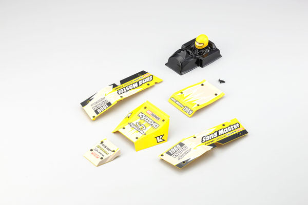 KYOSHO K.EZ005Y - Body Parts Set Kyosho EZ Series SandMaster 1:10 EP - Yellow