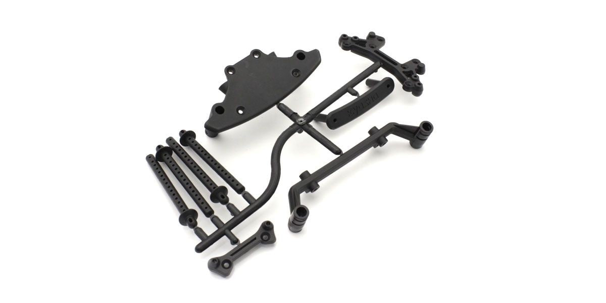 KYOSHO K.FA553B - TC Bumper & Body Mount Set Fazer 2.0