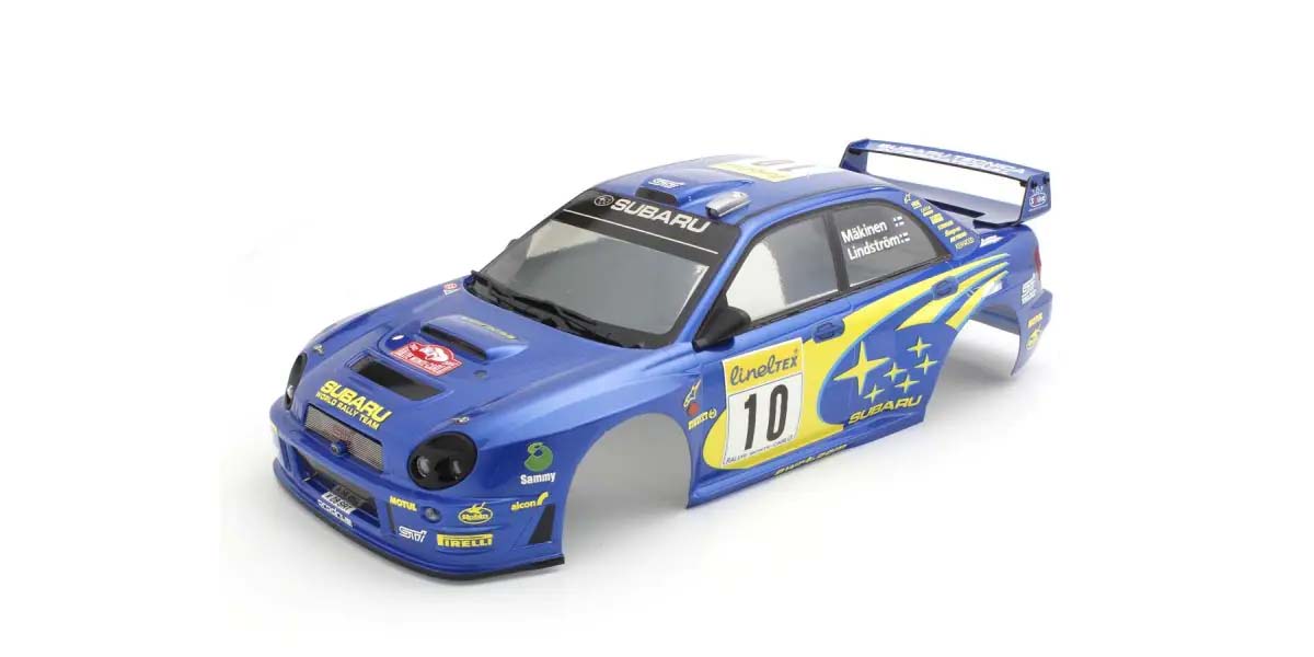 KYOSHO K.FAB612BL - Body shell set 1:10 Fazer Rally FZ02R Subaru Impreza WRC2002 - Blue
