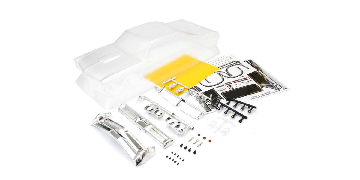 KYOSHO K.FAB706 - Body shell set 1:10 Fazer FZ02L Pontiac GTO 1967 - Clear