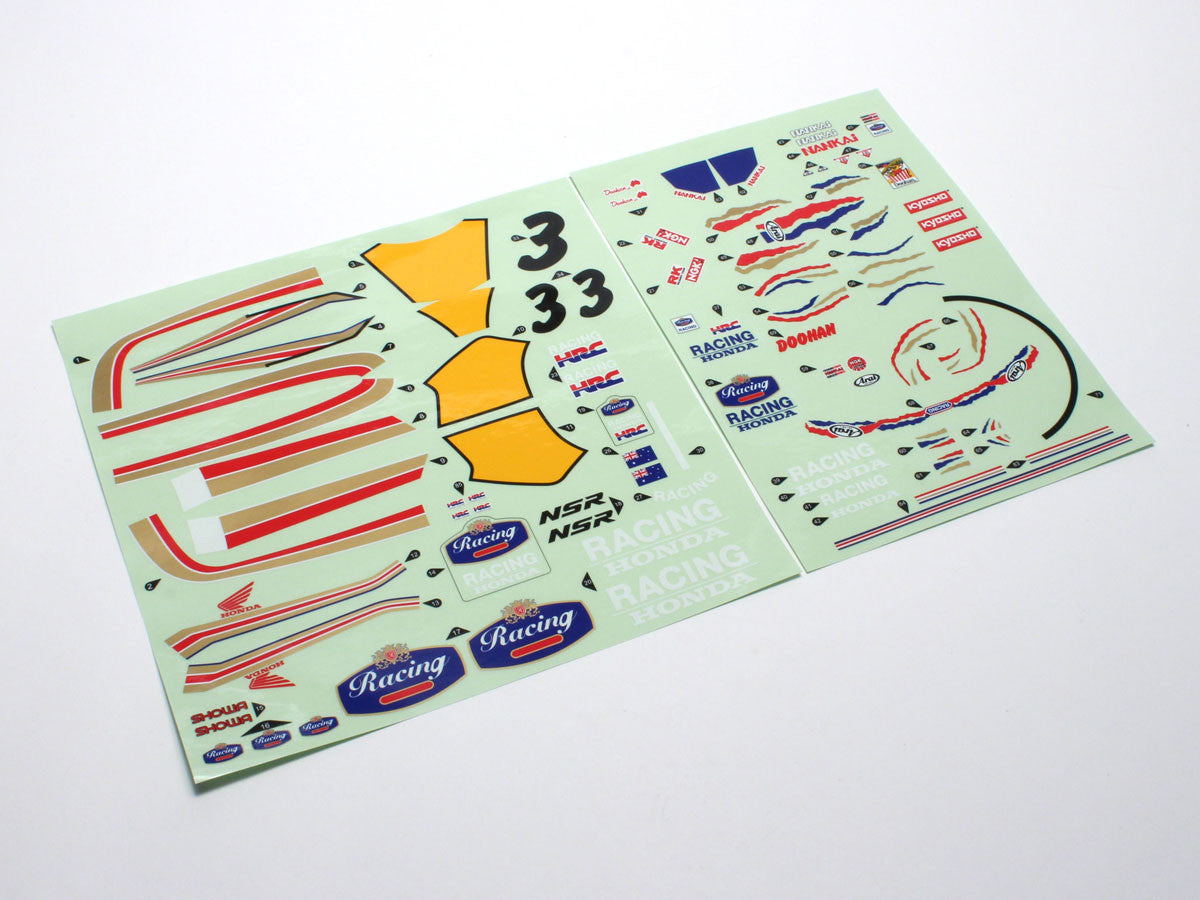 KYOSHO K.GPD102 - DECAL SHEET HONDA NSR DOOHAN