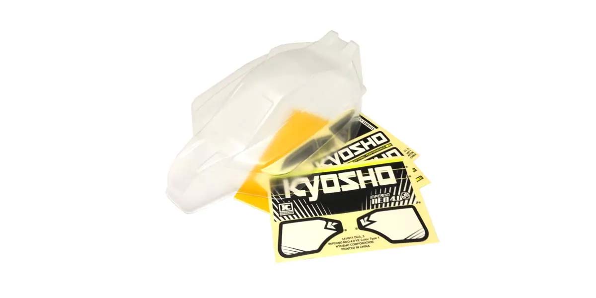 KYOSHO K.IFB026 - Clear Bodyshell Kyosho 1:8 Inferno NEO 4.0 VE