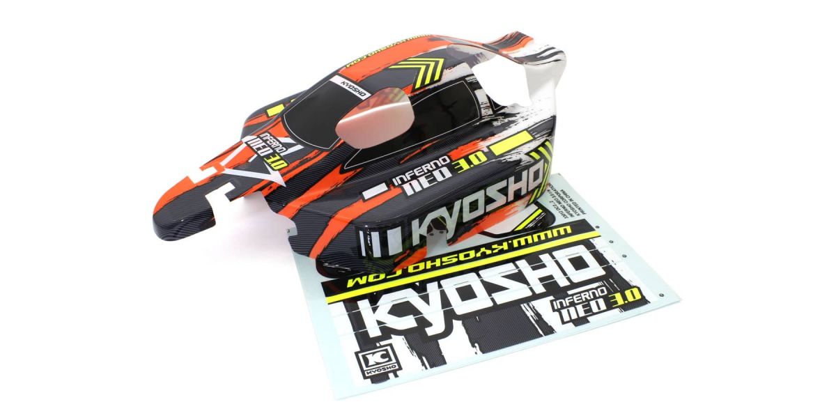 KYOSHO K.IFB114OR - Bodyshell Kyosho 1:8 Inferno NEO 3.0 Type 5 Orange