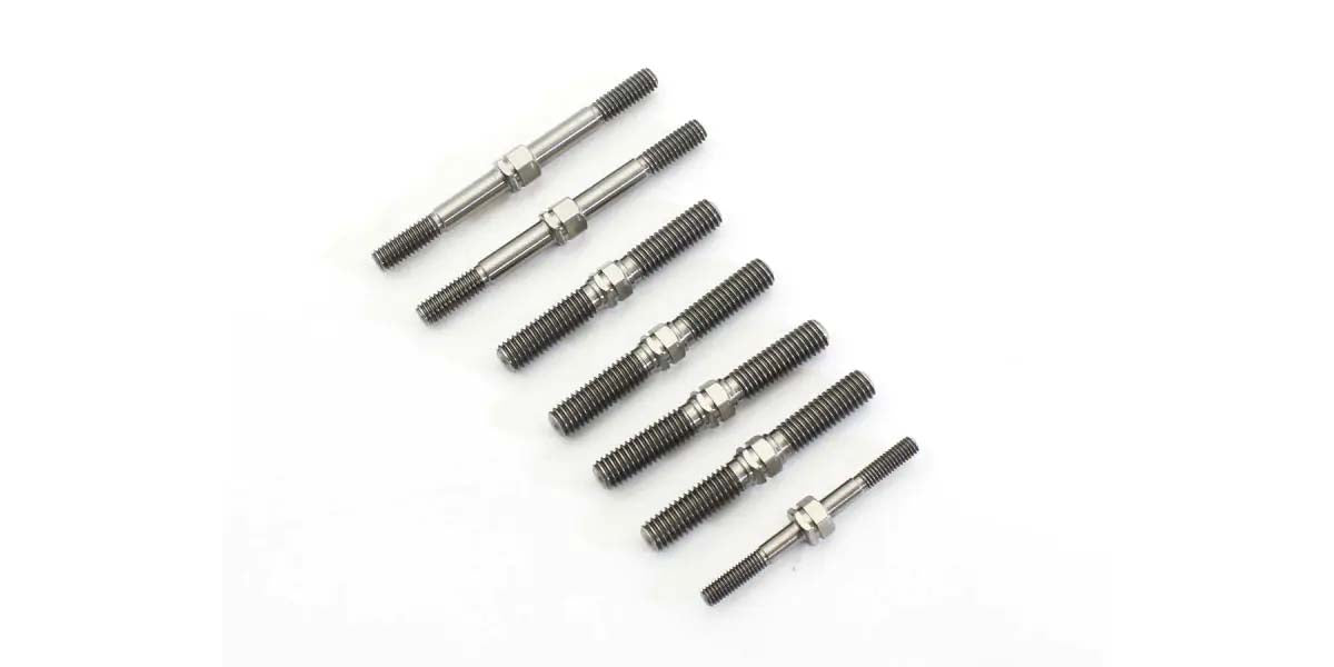 KYOSHO K.IFW601C - Titanium Adjust Rod Set Kyosho Inferno MP10 7