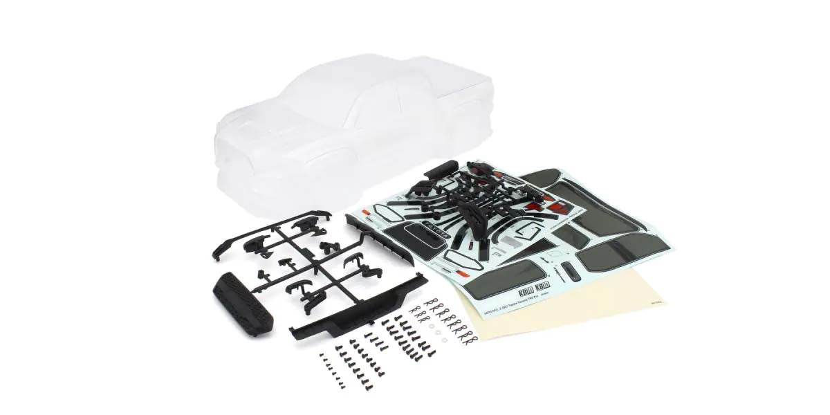 KYOSHO K.KBB002 - Body Shell Set Kyosho Toyota Tacoma TRD Pro 2021 KB010 - Clear