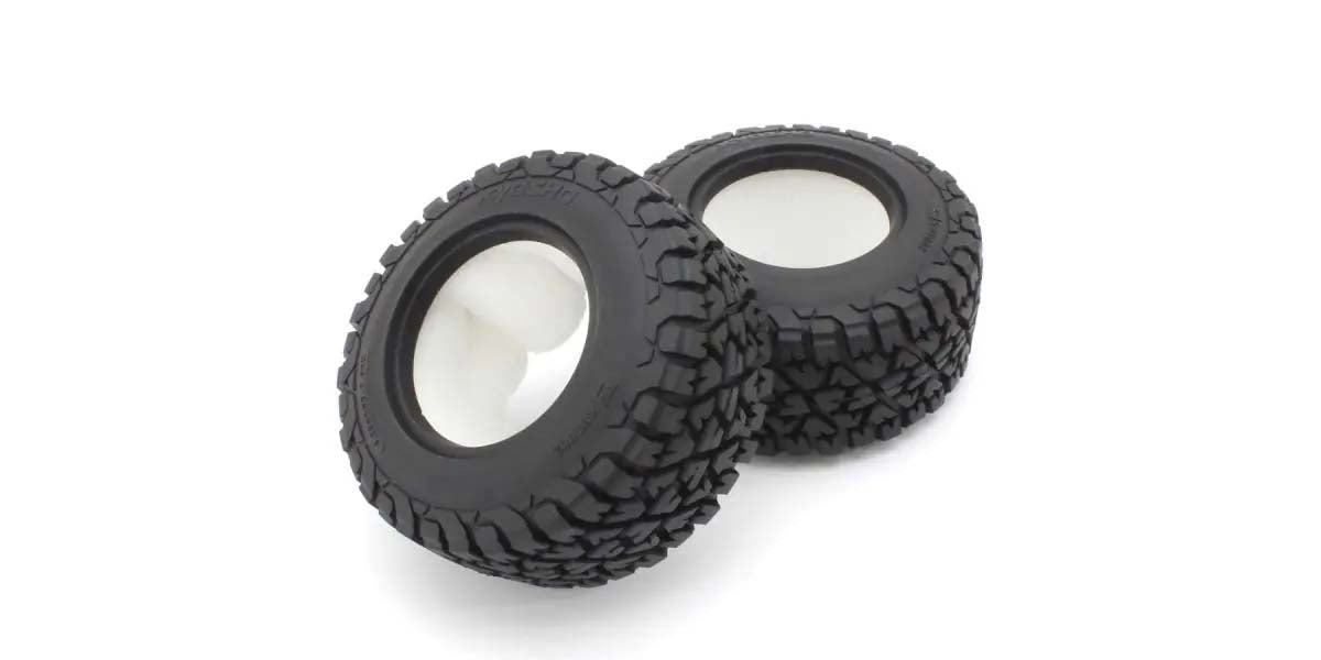 KYOSHO K.KBT002 - Tyres 2.4" Kyosho Toyota Tacoma 2 pcs