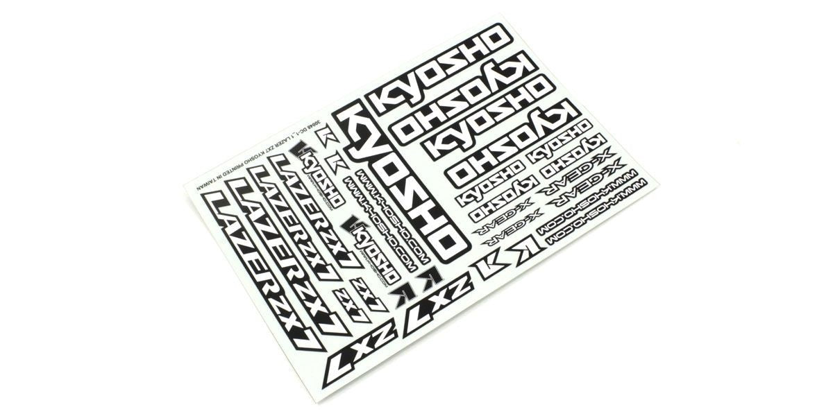 KYOSHO K.LAD03 - Decal Sheet Lazer ZX7 Kyosho