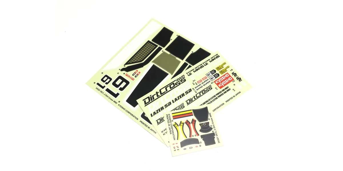 KYOSHO K.LAD04 - Decal Kyosho EP Lazer SB DirtCross