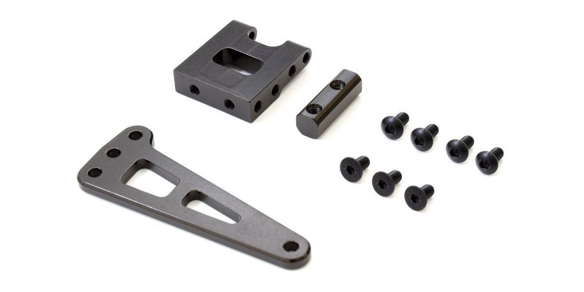 KYOSHO K.LAW81 - Reversible Servo Mount Set Kyosho Lazer ZX7 - Aluminium