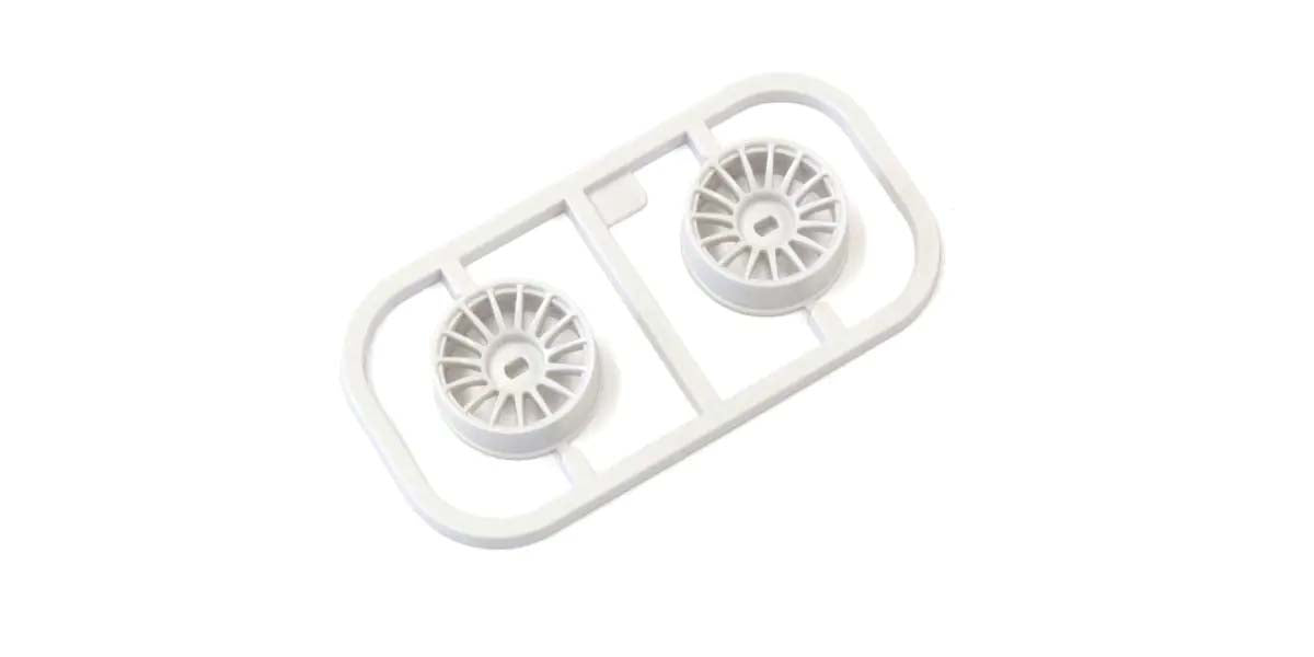 KYOSHO K.MDH100W-N25B - Wheel Set Kyosho Mini-Z AWD Narrow 2.5 Offset 2 pcs White