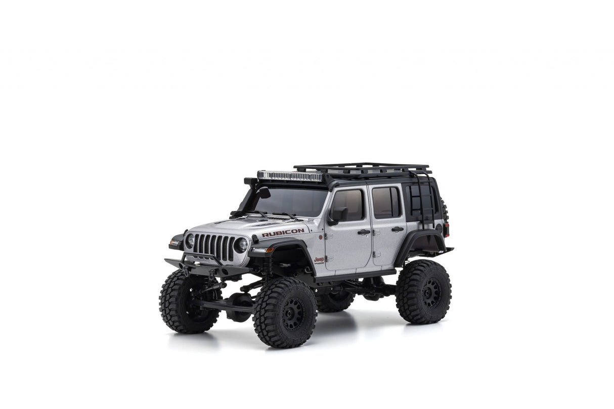 KYOSHO K.MXB08S - Bodyshell Jeep Wrangler Rubicon Mini-Z 4X4 MX01 Silver