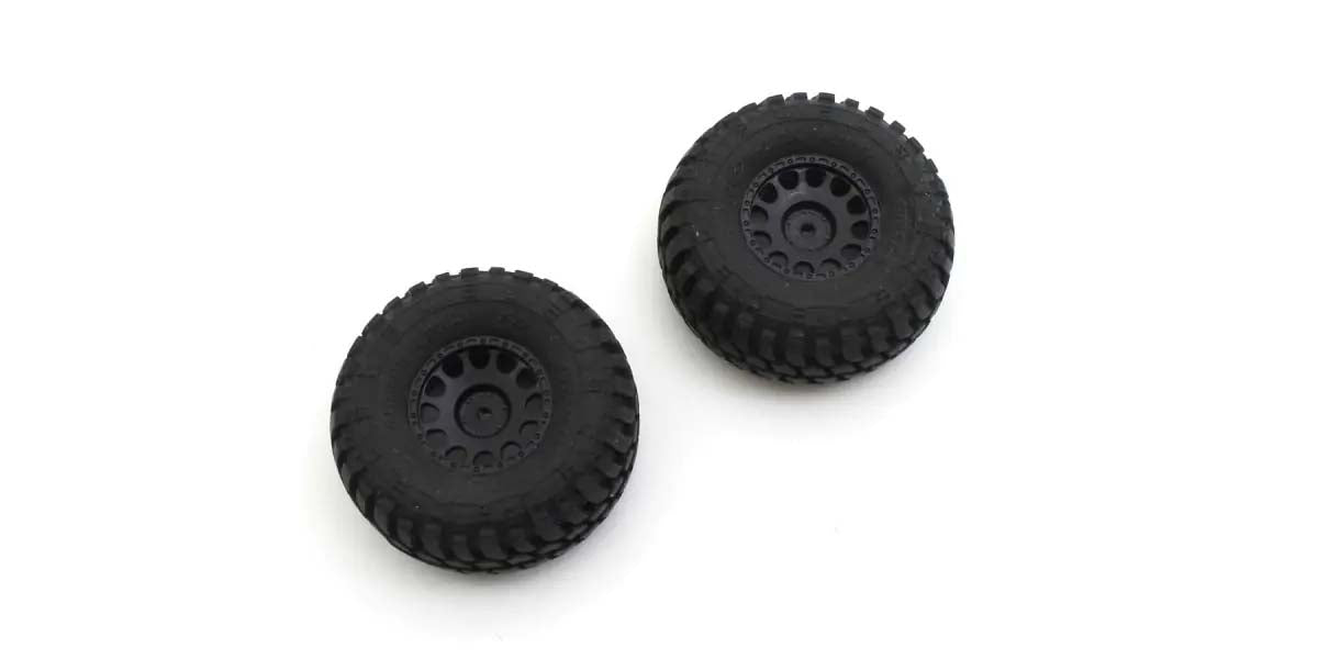KYOSHO K.MXTH003B - Pre-Glued Tires 2 pcs Interco Tyres Kyosho Mini-Z 4X4 MX01