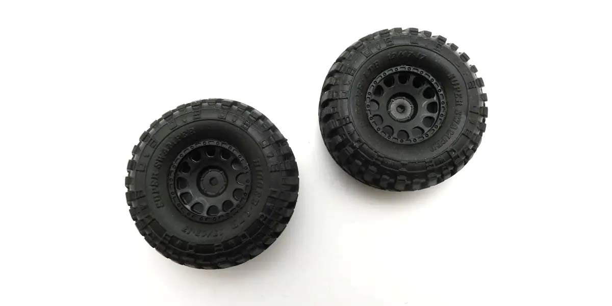 KYOSHO K.MXTH003HW - Pre-Glued Tires 2 pcs Interco Tyres Mini-Z 4X4 MX01 Heavy Weight