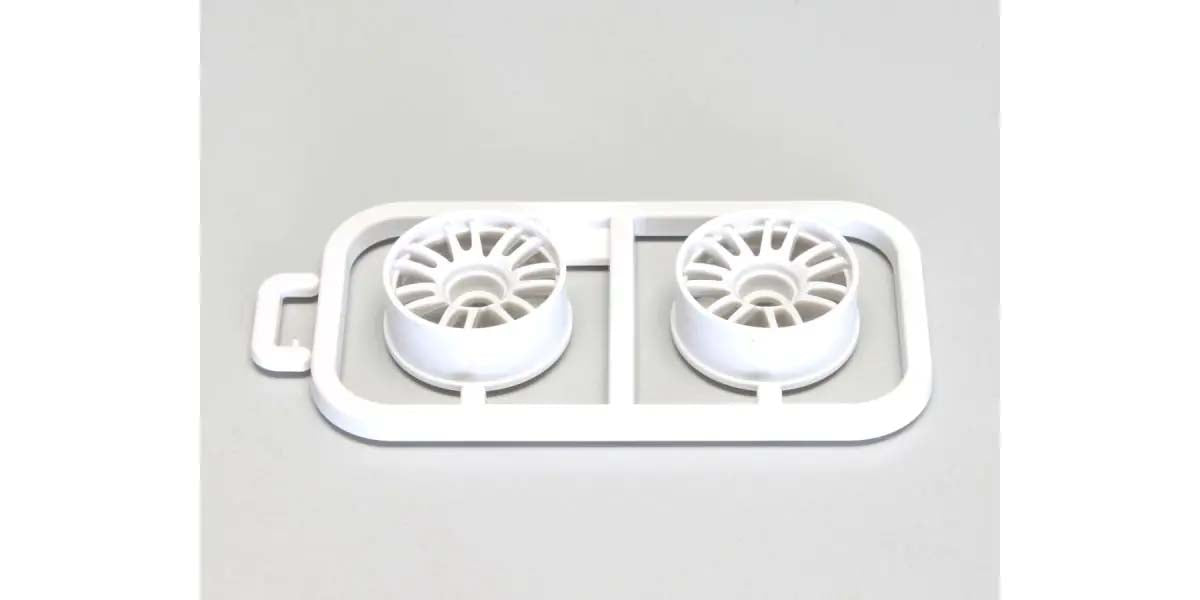 KYOSHO K.MZH131W-N1B - Wheels Set RE30 Kyosho Mini-Z MR03 Narrow-Offset 1.0 2 pcs White