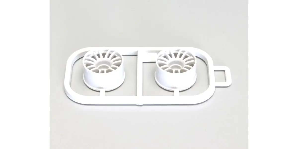 KYOSHO K.MZH131W-W1B - Wheels Set RE30 Kyosho Mini-Z MR03 Wide-Offset 1.0 2 pcs White
