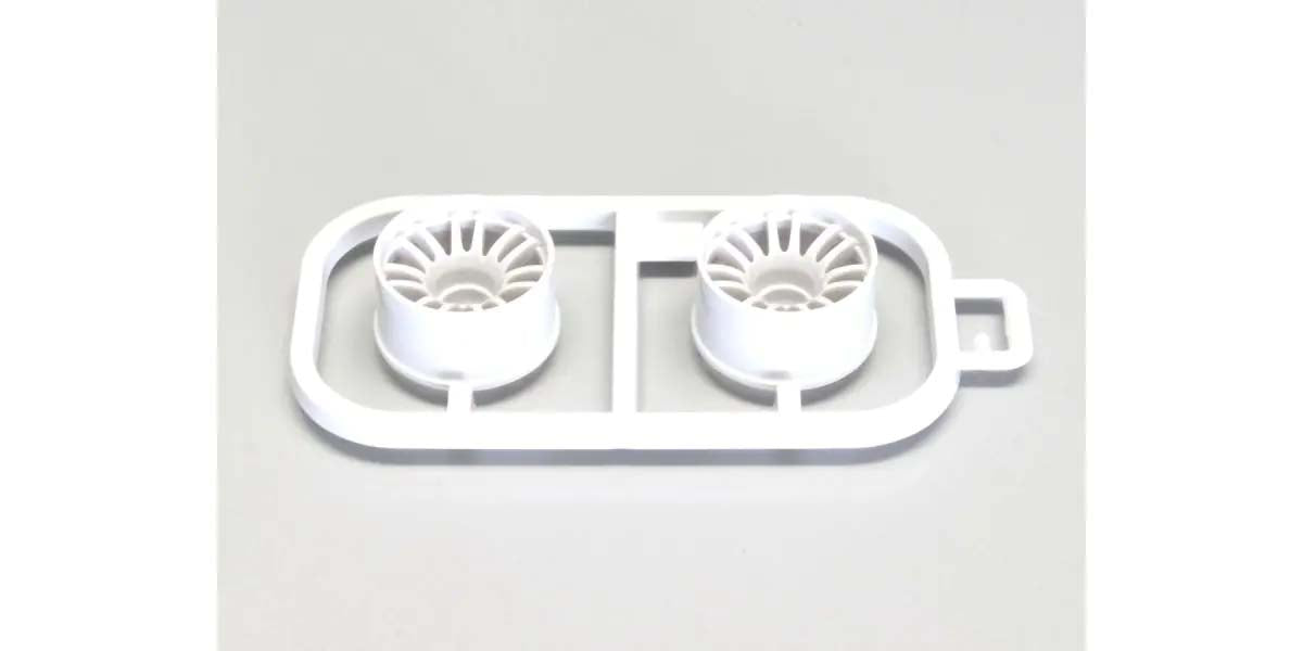 KYOSHO K.MZH131W-W3B - Wheels Set Kyosho Mini-Z MR03 Wide-Offset 3.0 2 pcs White