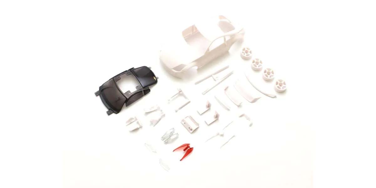 KYOSHO K.MZN212 - Bodyshell Nissan Fairlady Z-Tune Mini-Z + 2WD Rims White Body
