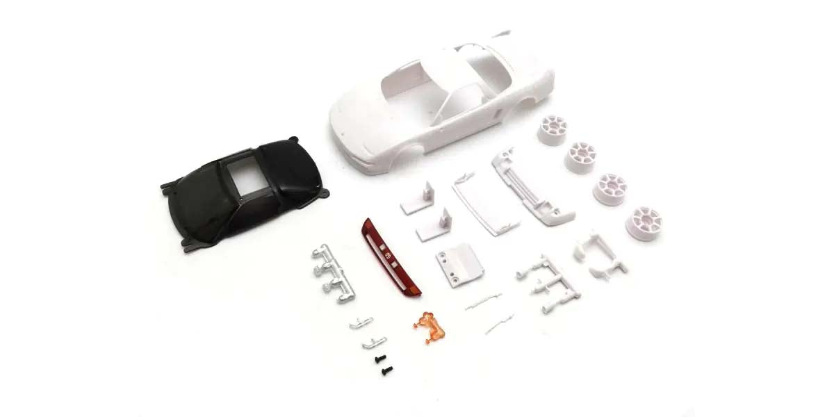 KYOSHO K.MZN220 - Bodyshell Honda NSX Kyosho Mini-Z + 2WD Rims White Body