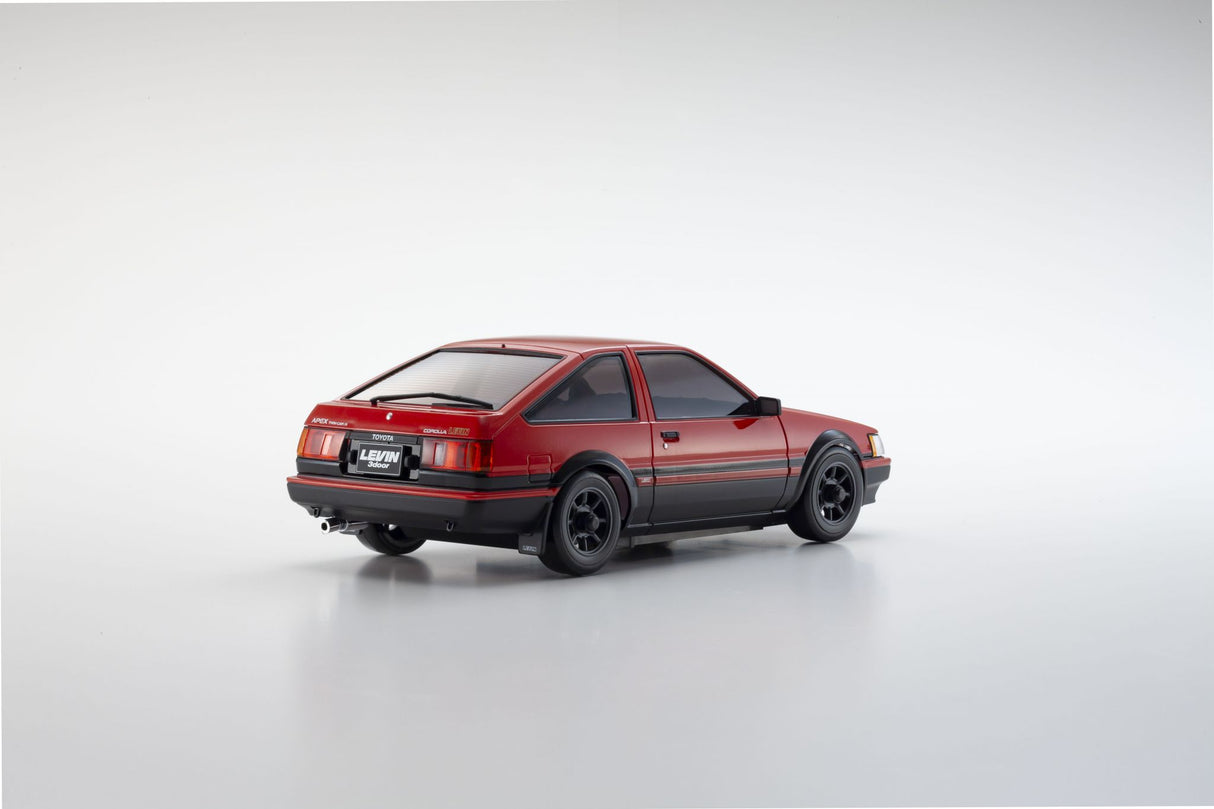 KYOSHO K.MZP473RBK - Kyosho Autoscale Mini-Z Toyota Corolla Levin AE86 Red-Black MA020