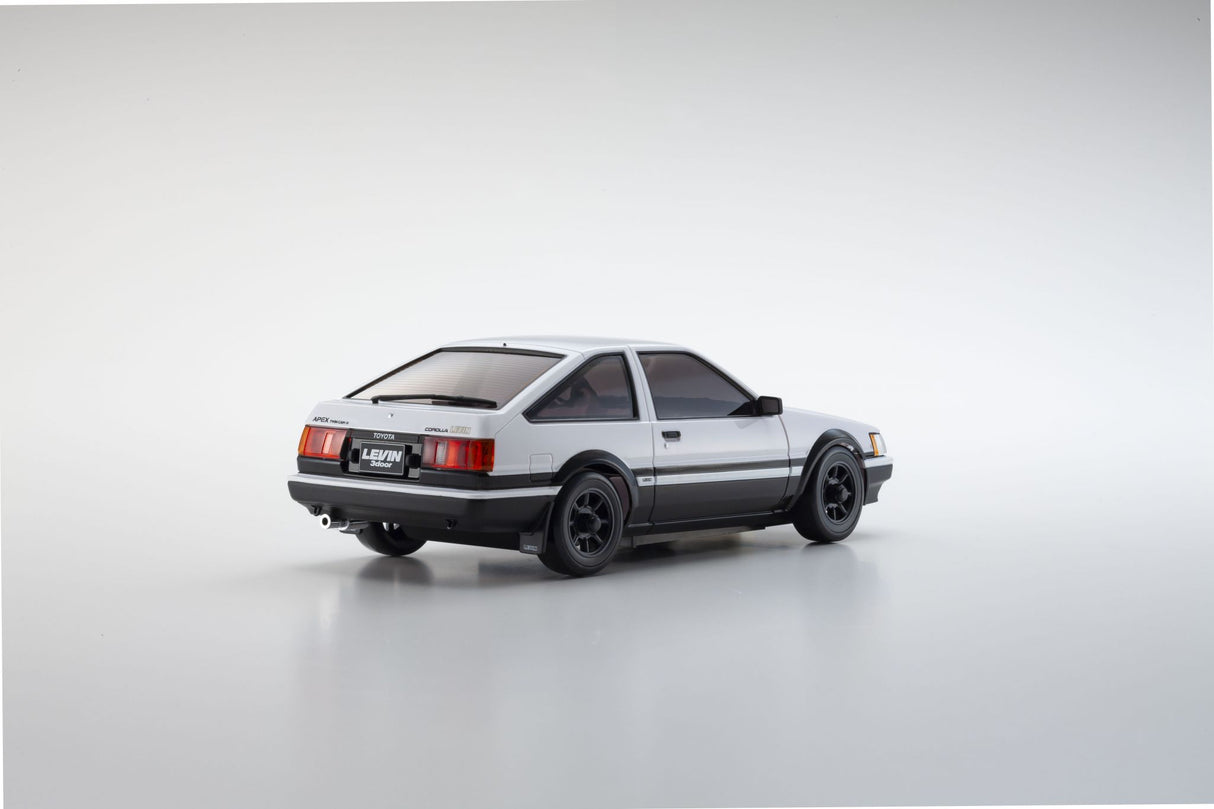 KYOSHO K.MZP473WBK - Kyosho Autoscale Mini-Z Toyota Corolla Levin AE86 White-Black MA020